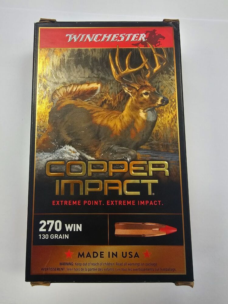 WINCHESTER 270 WIN  130 GR 20 ROUNDS -img-0