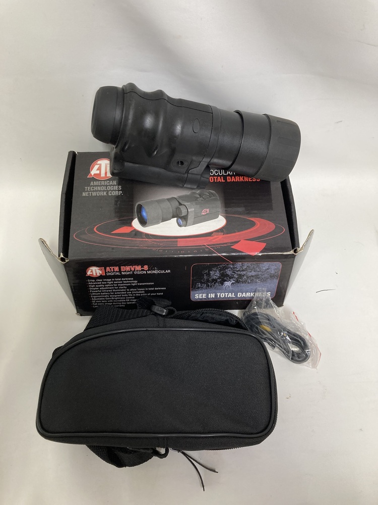 ATN DNVM6 Night Vision Monocular FOR PARTS ONLY-img-0