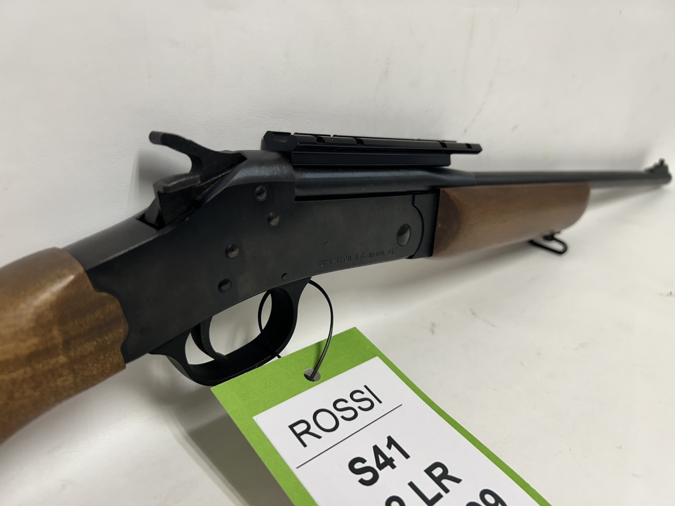 ROSSI S41 SINGLE SHOT 22LR RIFLE -img-4