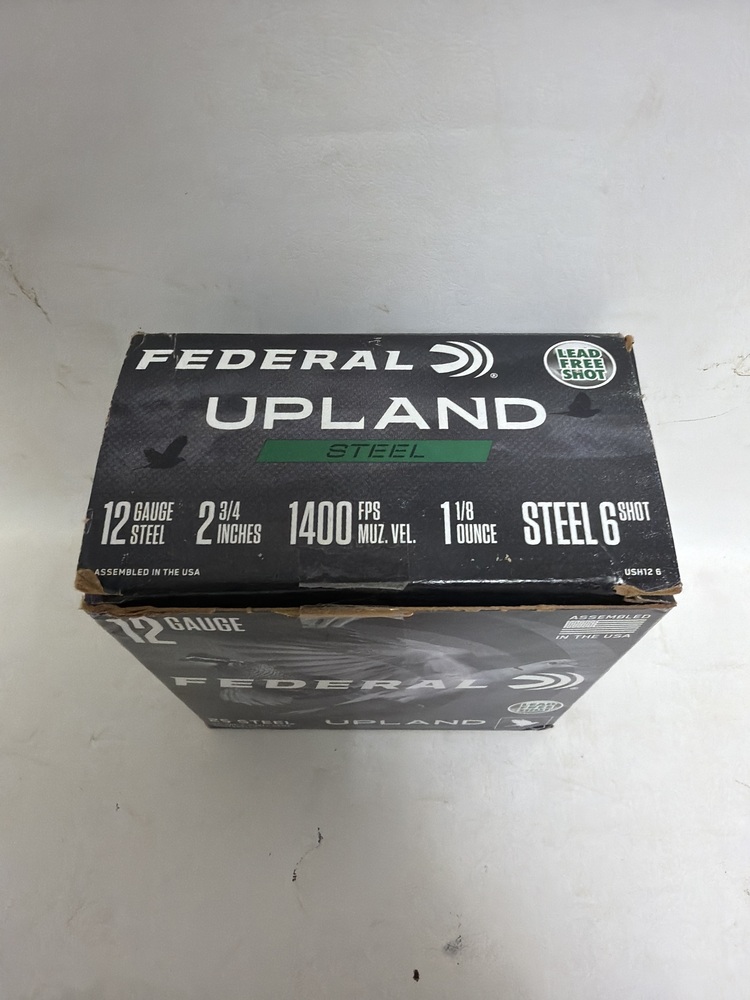 Federal 12GA Upland Steel 2 3/4 6 Shot-img-1
