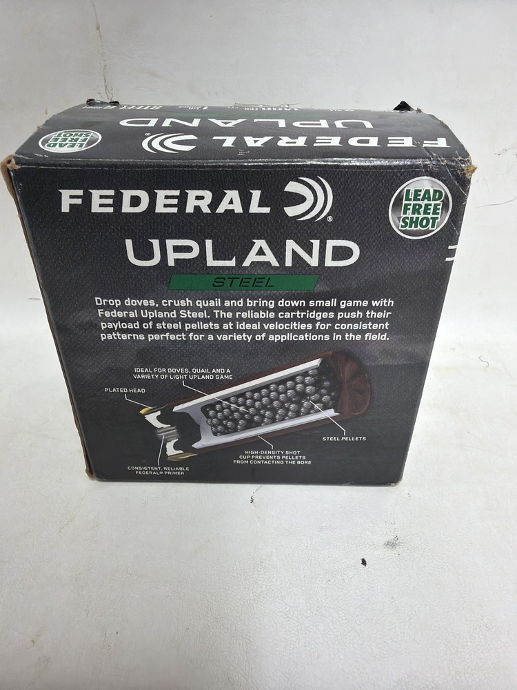 Federal 12GA Upland Steel 2 3/4 6 Shot-img-2