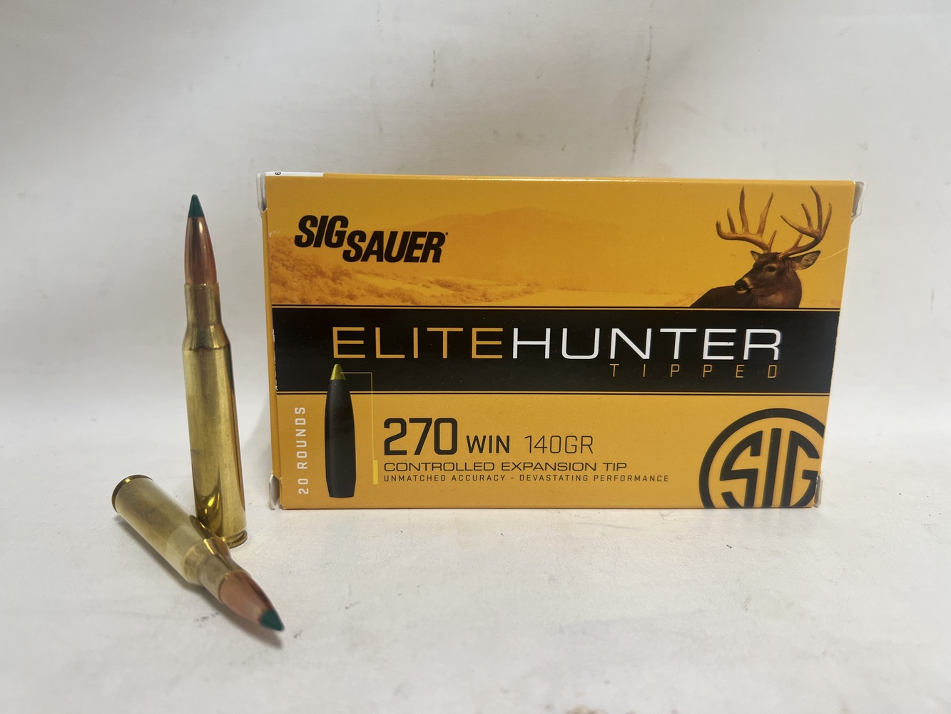 Sig Sauer Elite Hunter Tipped 270 Win 140 Grain Ammo-img-0