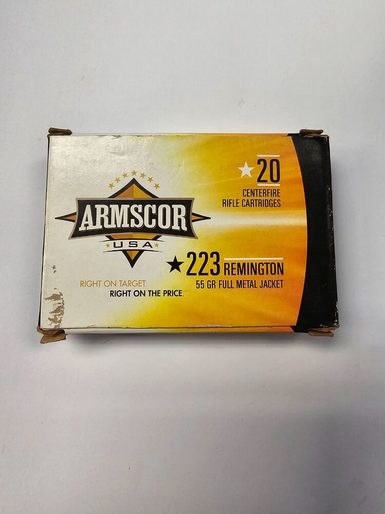 ARMSCOR 223 REMINGTON RIFLE AMMO-img-1