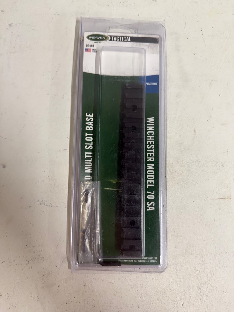 WEAVER WINCHESTER 70 SA EXTENDED MULTI SLOT BASE-img-0