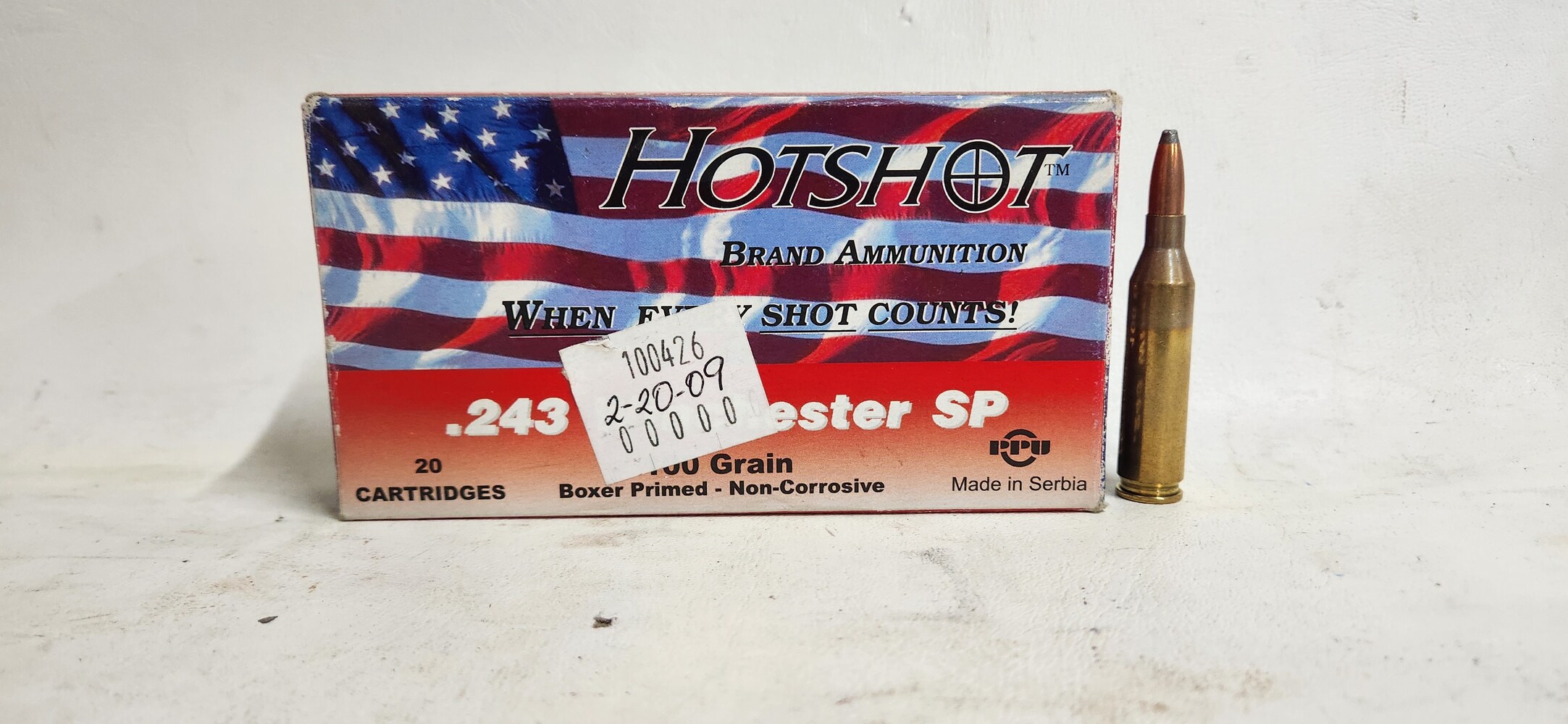 Hotshot .243 WIN SP 100 Grain 20 Rounds-img-1