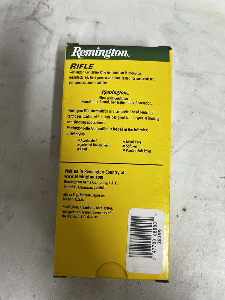 Remington Rifle .223 Remington 55 Grain PSP 20 Rounds-img-1