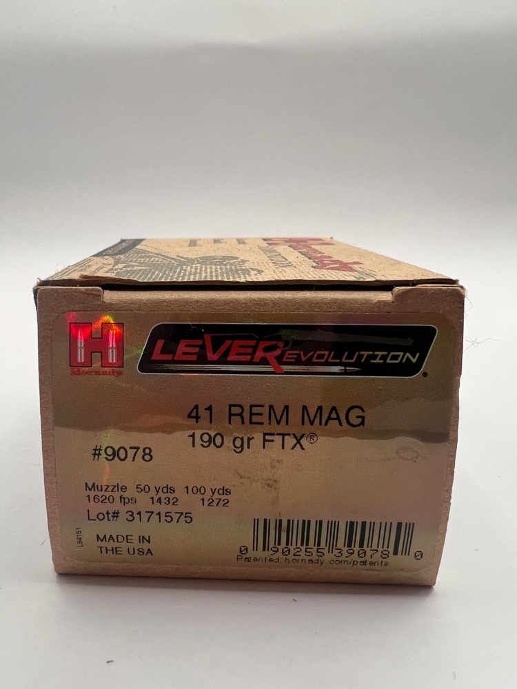 Hornady 41 Rem Mag 190GR FTX-img-1