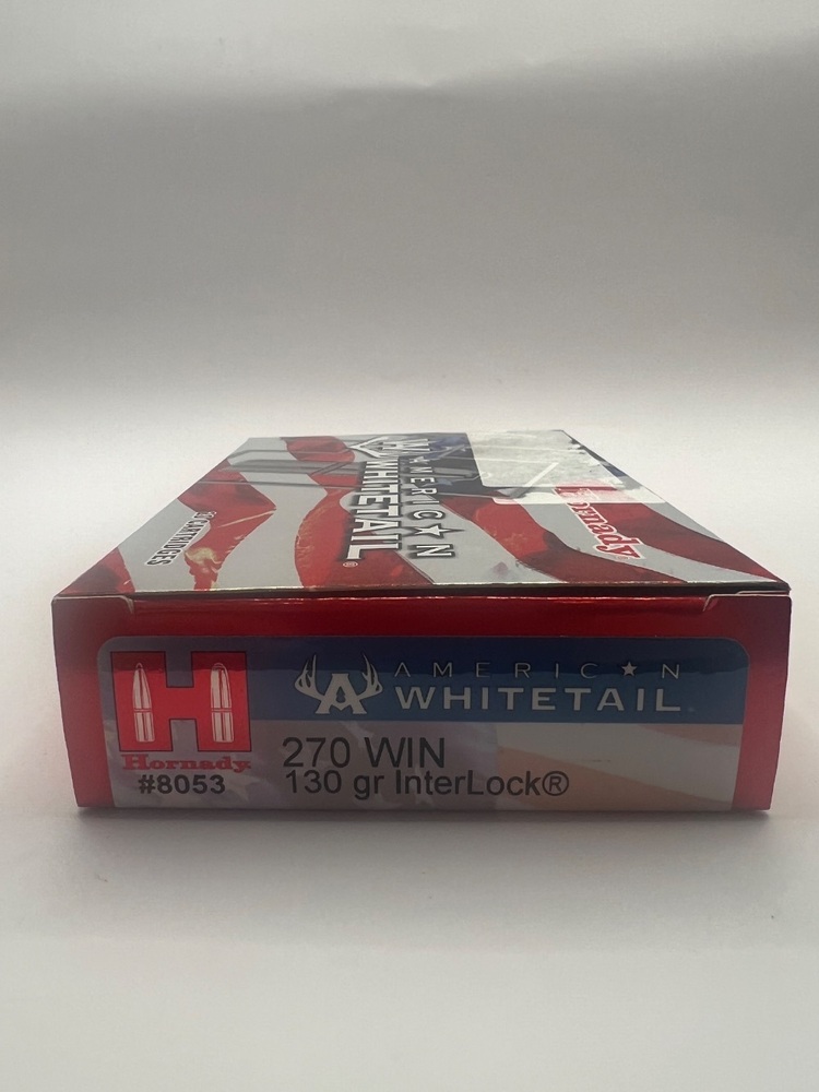 Hornady American Whitetail 270 Win Ammo-img-1