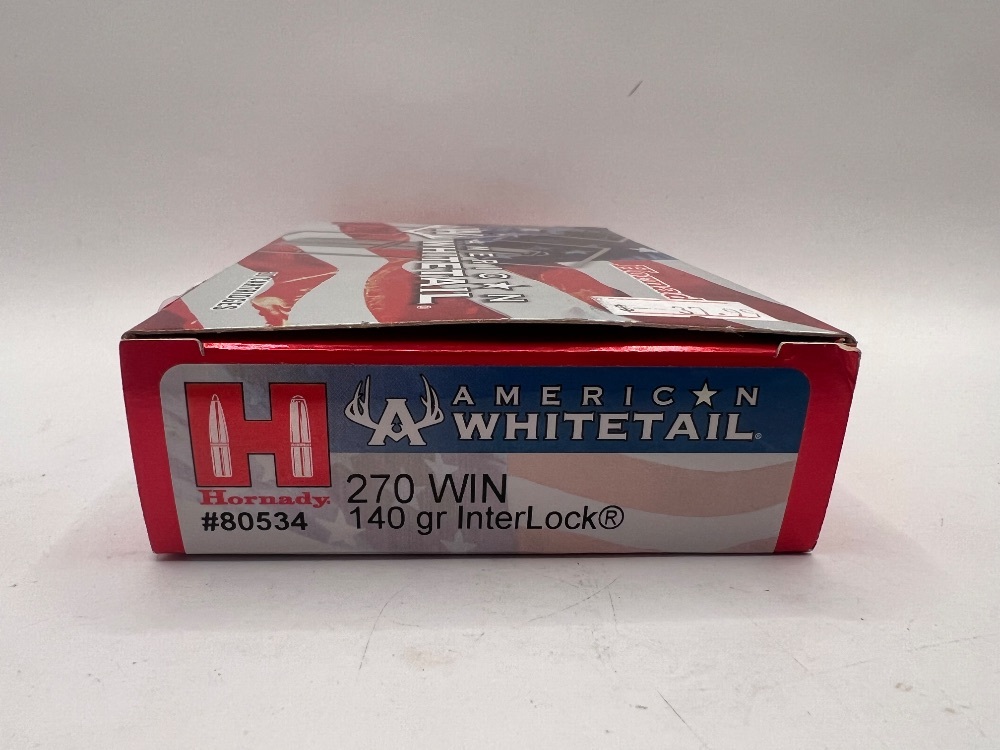 Hornady American Whitetail 270 Win Ammo-img-1
