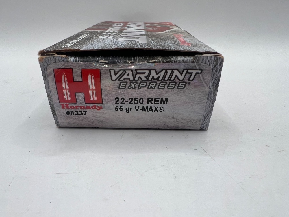 Hornady Varmint Express 22-250 REM Ammo-img-1