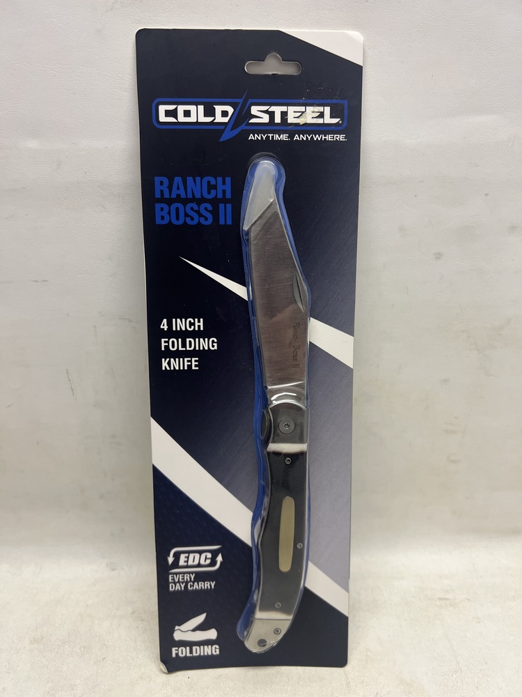 COLD STEEL RANCH BOSS II POCKET KNIFE-img-0