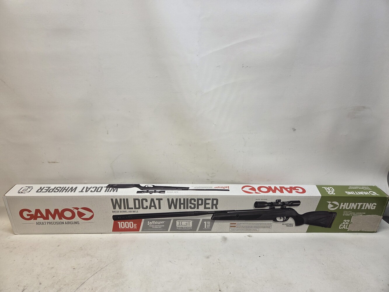 GAMO WILDCAT WHISPER .22 Air Rifle-img-0