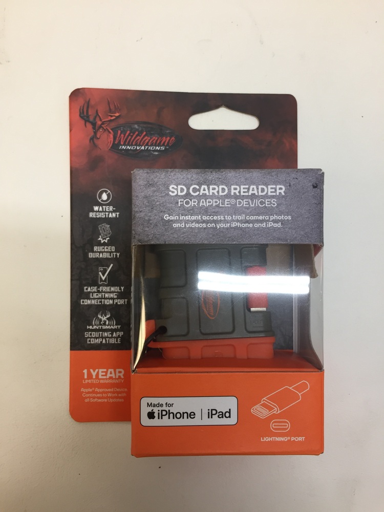 WILD CARD SD CARD READER FOR APPLE IPHONE -img-0