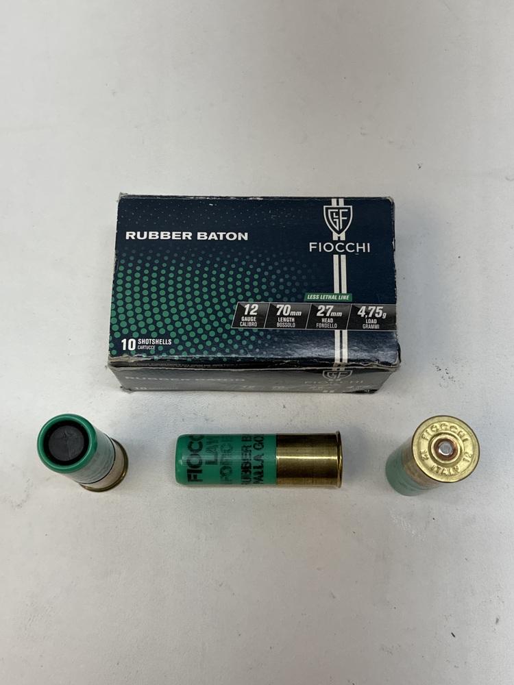 FIOCCHI 12Ga Rubber Baton 10 Rnds-img-0