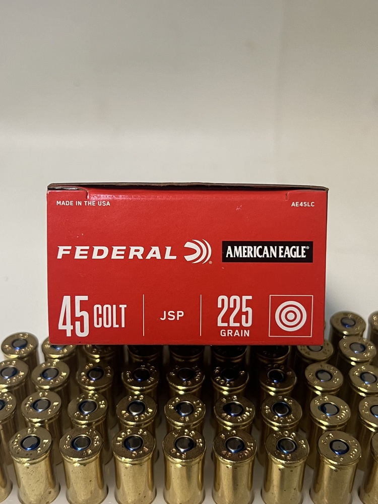 Federal American Eagle Ammunition 45 Colt (Long Colt) 225 Grain Jacketed So-img-1