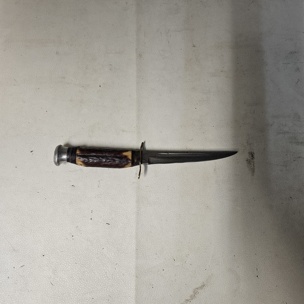 EDGE BRAND 461 FIXED BLADE KNIFE W/ SHEATH -img-1