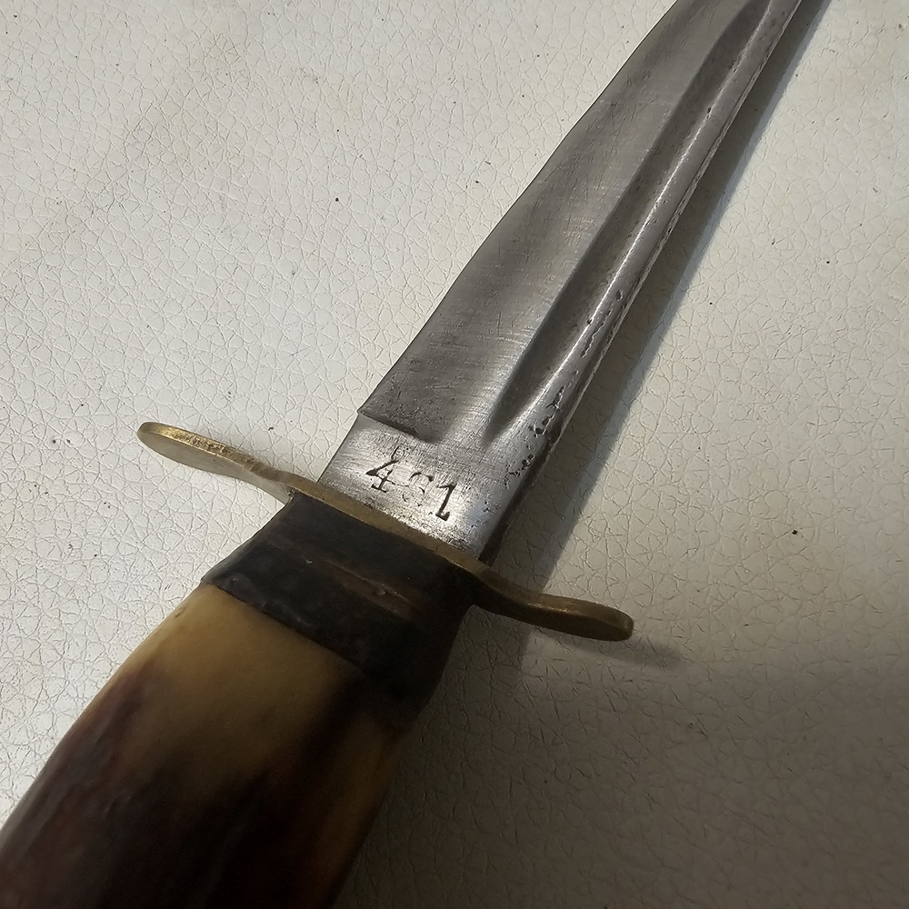 EDGE BRAND 461 FIXED BLADE KNIFE W/ SHEATH -img-3