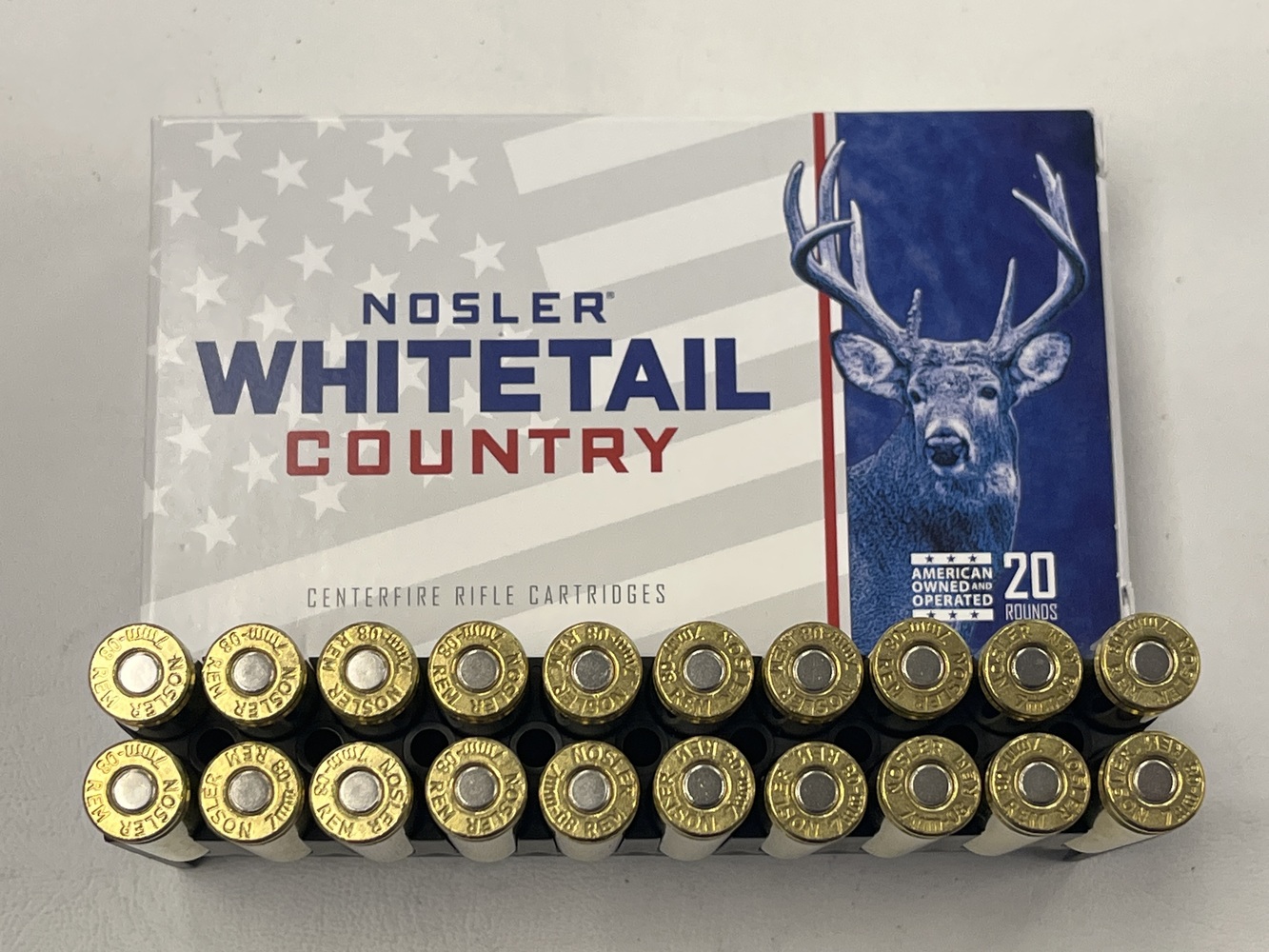 NOSLER WHITETAIL COUNTRY 7MM-08 REM 140 GR BOX OF 20 ROUNDS-img-1