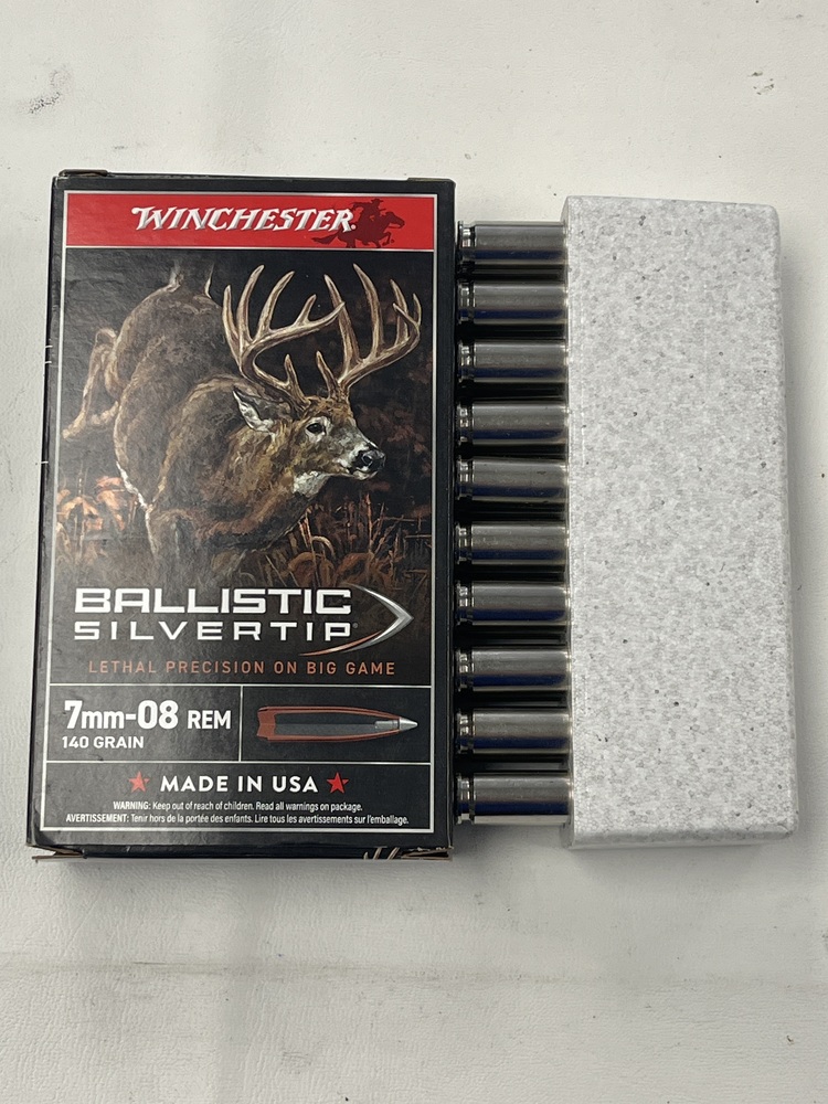 WINCHESTER BALLISTIC SILVERTIP 7MM-08 REM 140 GR BOX OF 20 ROUNDS-img-0