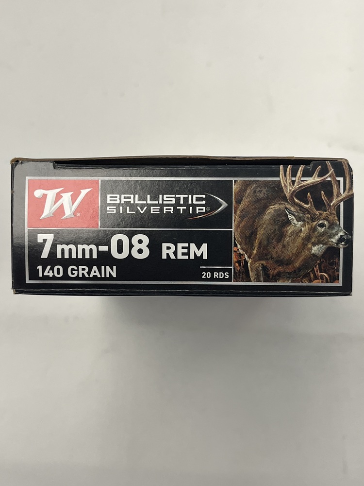WINCHESTER BALLISTIC SILVERTIP 7MM-08 REM 140 GR BOX OF 20 ROUNDS-img-3