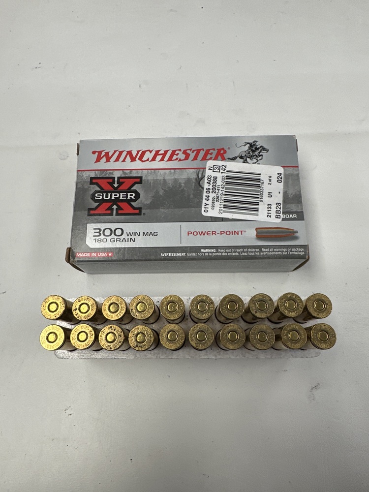 WINCHESTER SUPER X POWER-POINT 300 WIN MAG 180 GR BOX OF 20 ROUNDS-img-0