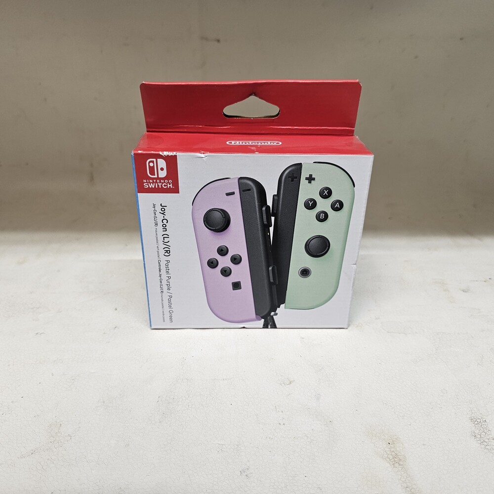 NINTENDO JOY-CONS (PASTEL PURPLE- PASTEL GREEN) 