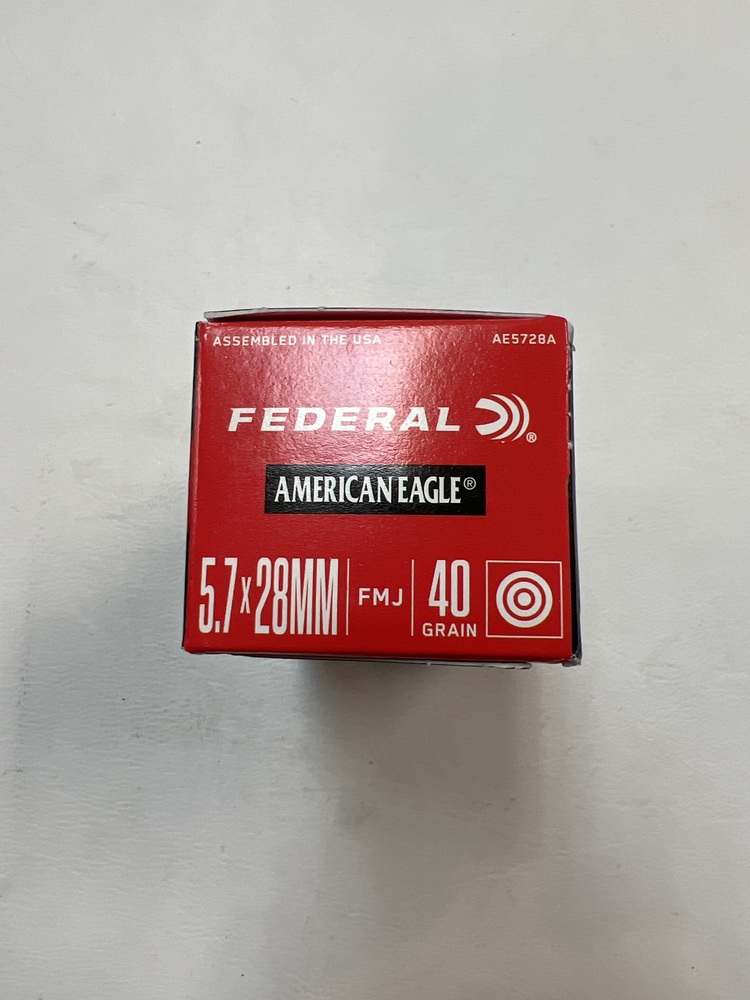 FEDERAL 5.7X28MM FMJ 40GR AMERICAN EAGLE -img-0