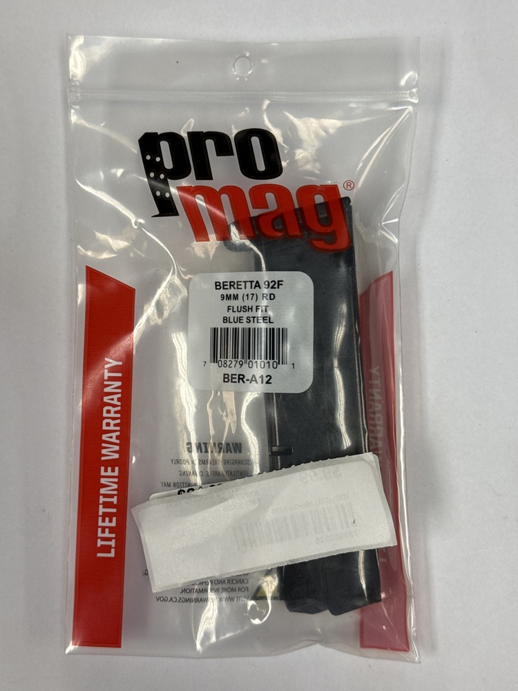 Pro-Mag Ber-A12 FITS BERETTA 92F 9MM 17 RD-img-0