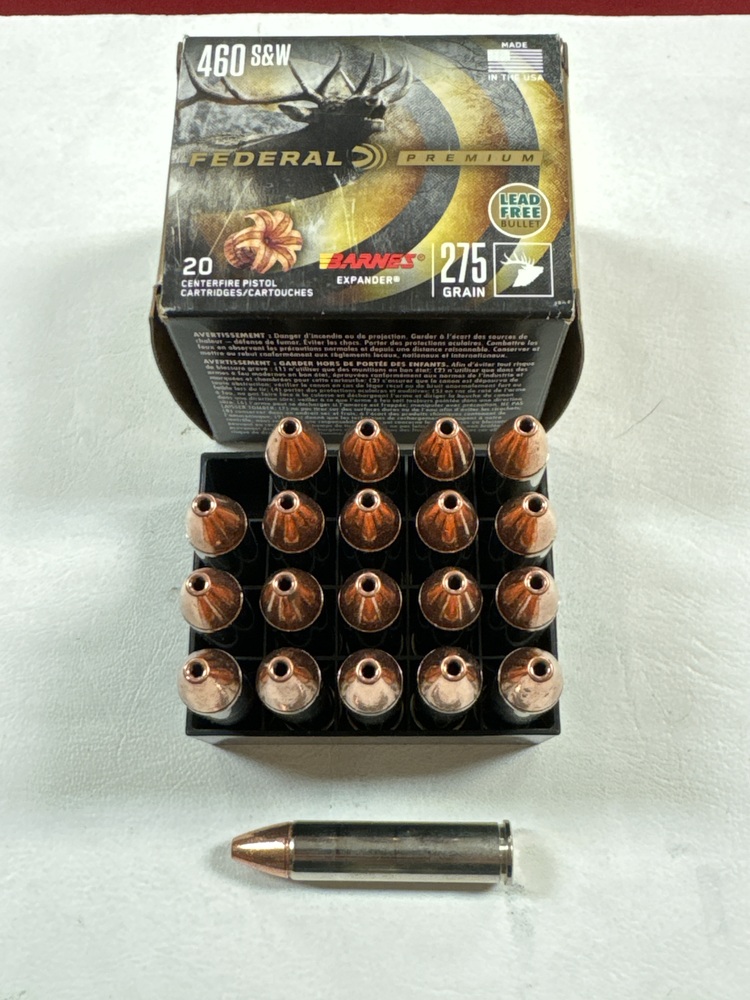 Federal Premium .460 S&W Mag 275 Grain 20 Rounds-img-0