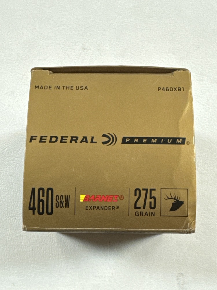 Federal Premium .460 S&W Mag 275 Grain 20 Rounds-img-2