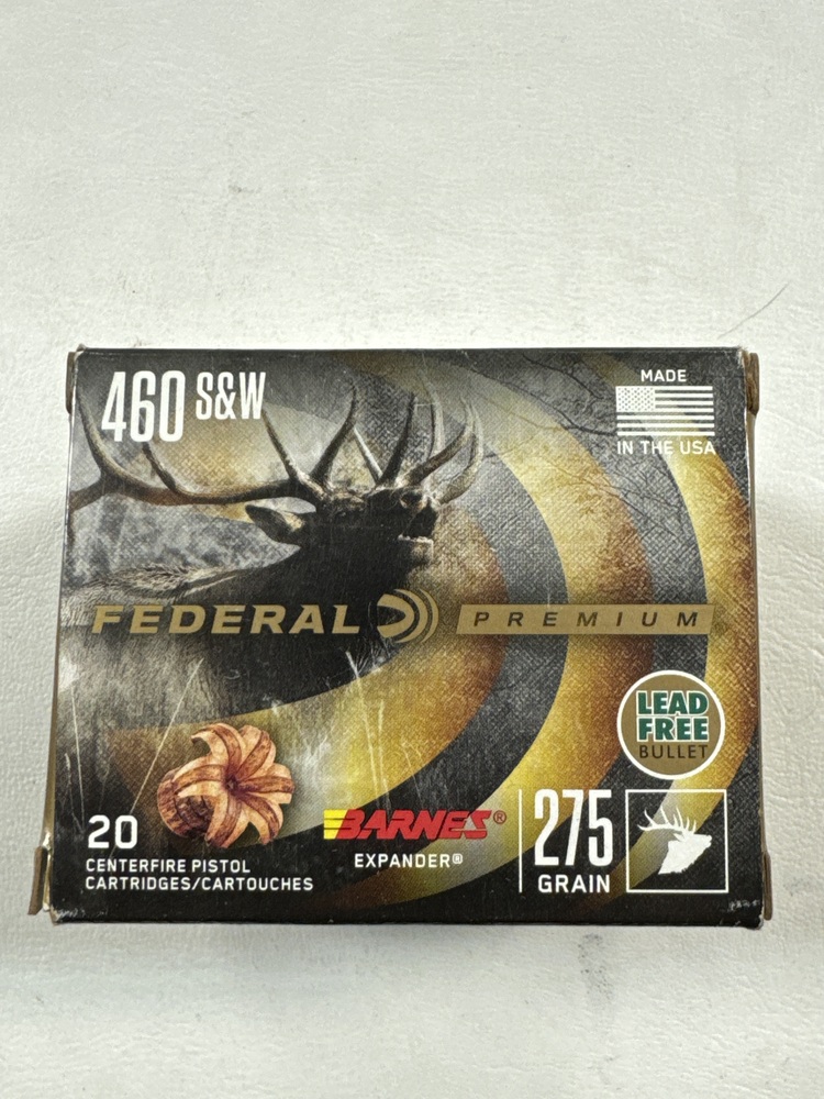 Federal Premium .460 S&W Mag 275 Grain 20 Rounds-img-3