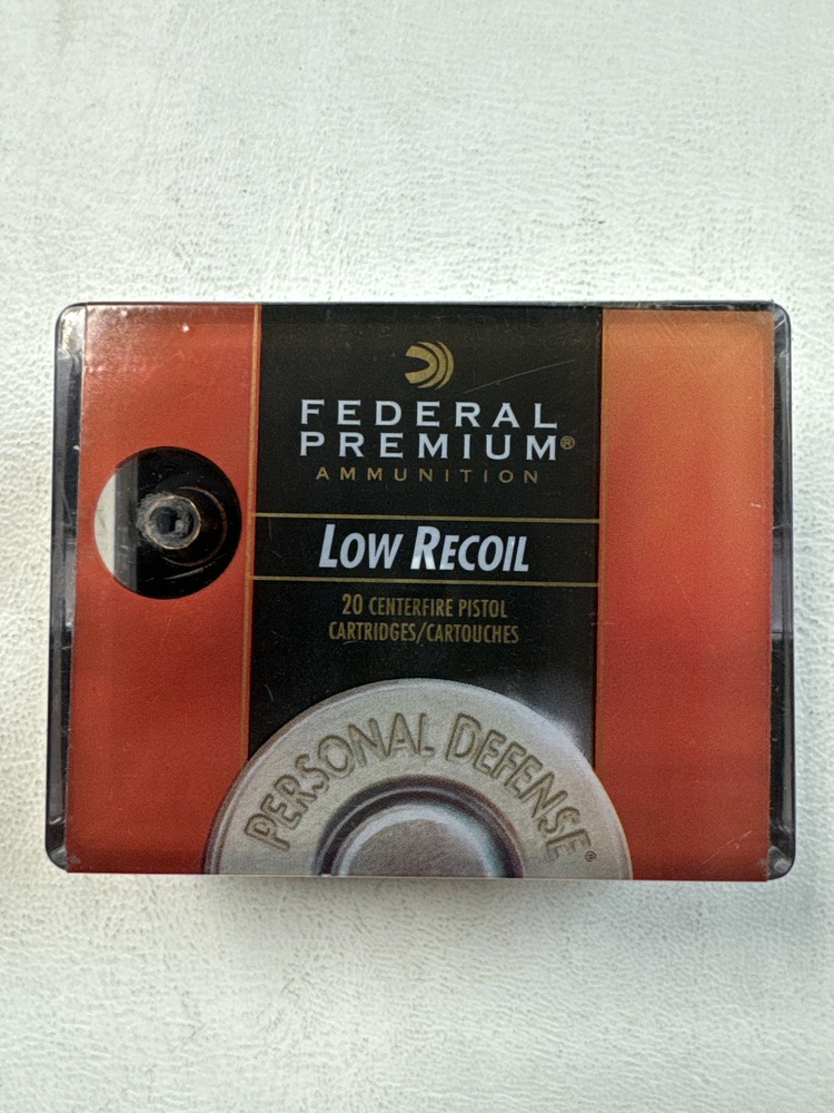 Federal Premium Low Recoil .380 Auto 90GR Hydra-Shok JHP 20 Rounds-img-0