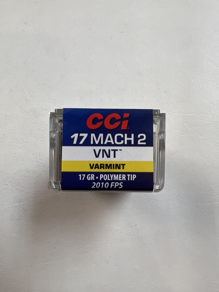 CCi .17 Mach II 17 Grain Polymer Tip 50 Rounds-img-1