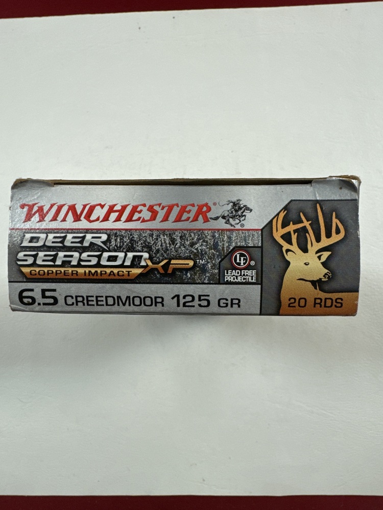 Winchester Deer Season Copper Impact XP 6.5 Creedmoor 125GR 20 Rounds-img-1