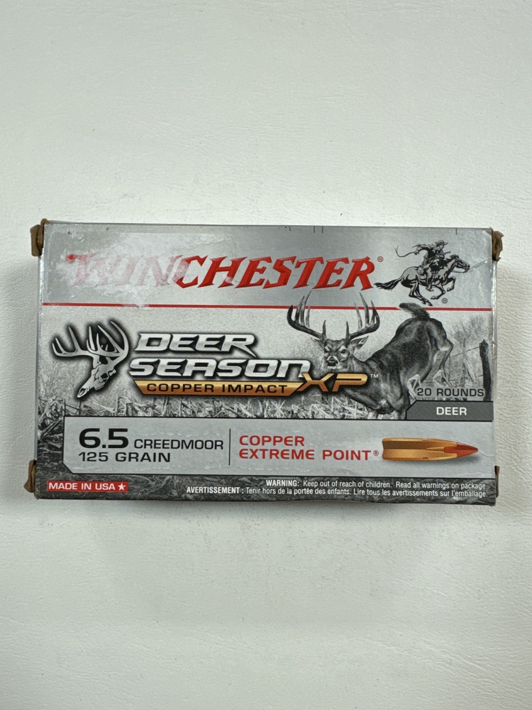 Winchester Deer Season Copper Impact XP 6.5 Creedmoor 125GR 20 Rounds-img-3