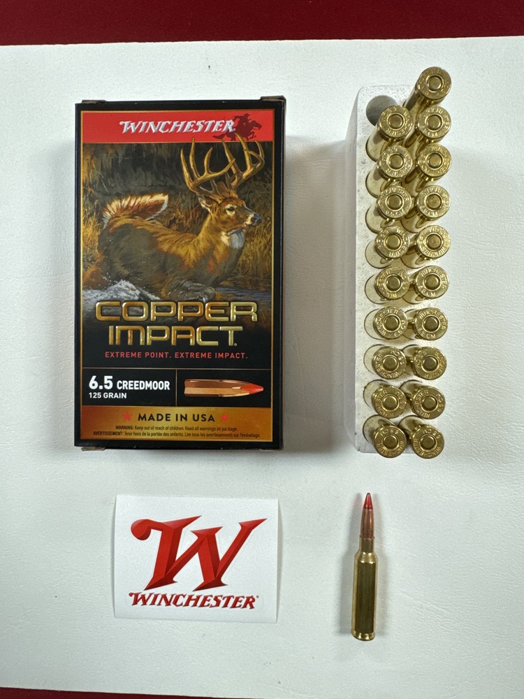 Winchester Copper Impact 6.5 Creedmoor 125GR 20 Rounds-img-0