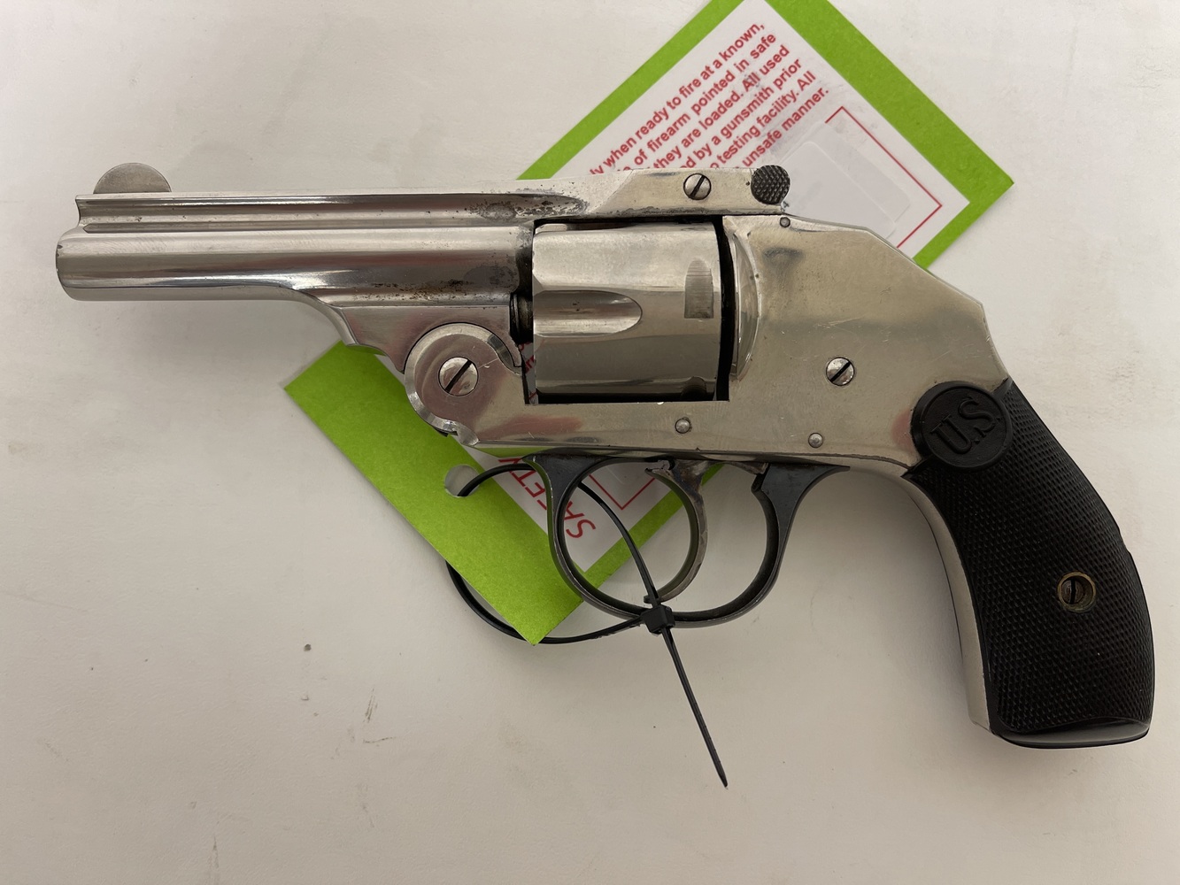 Us Revolver Co Hammerless 38 Sandw As Is Condition Revolvers At 1005065519 4259