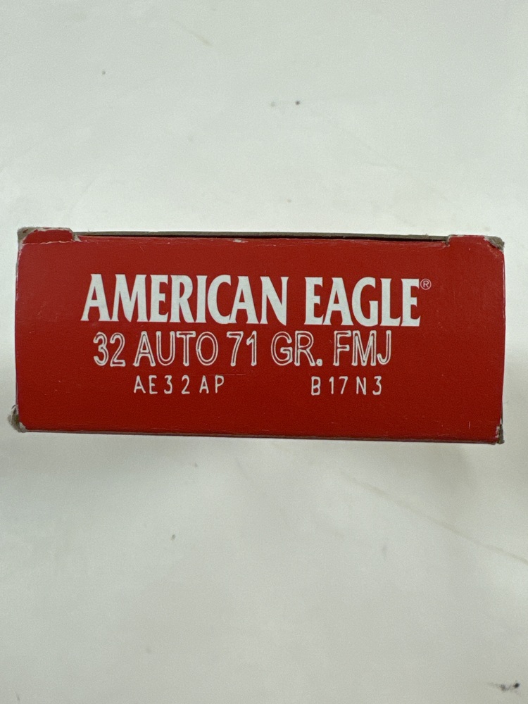 American Eagle .32 Auto 71GR FMJ 50 Rounds-img-1