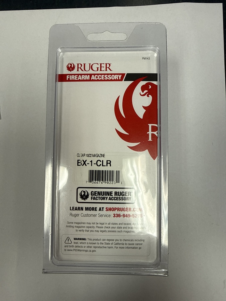Ruger BX10 CLEAR 10 RD MAG FOR 10/22-img-1