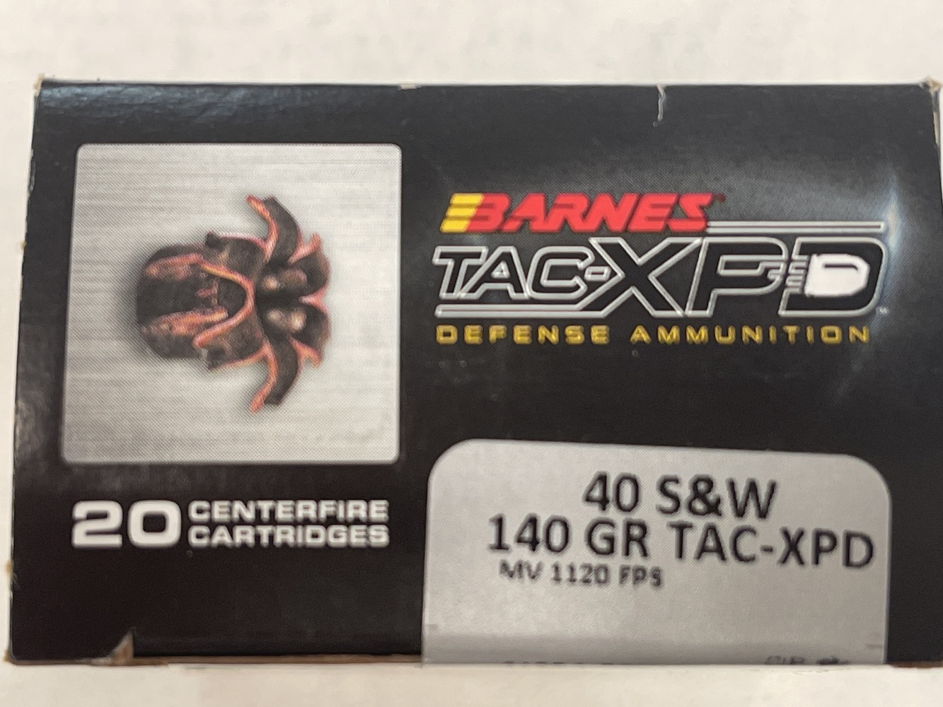 BARNES 40 S&W 140 GR TAC-XPD-img-0