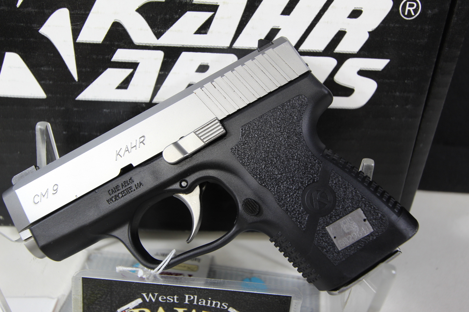 NIB KAHR ARMS CM9 SEMI AUTO 9MM PISTOL 3IN 6+1 SS CM9093N NIGHT SIGHTS-img-2