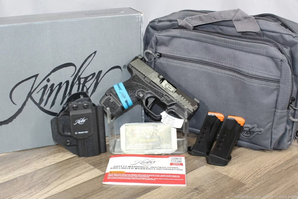 NIB Kimber R7 Mako OR Semi Auto Pistol 3.37 9mm 15+1 RND 3800034-img-0