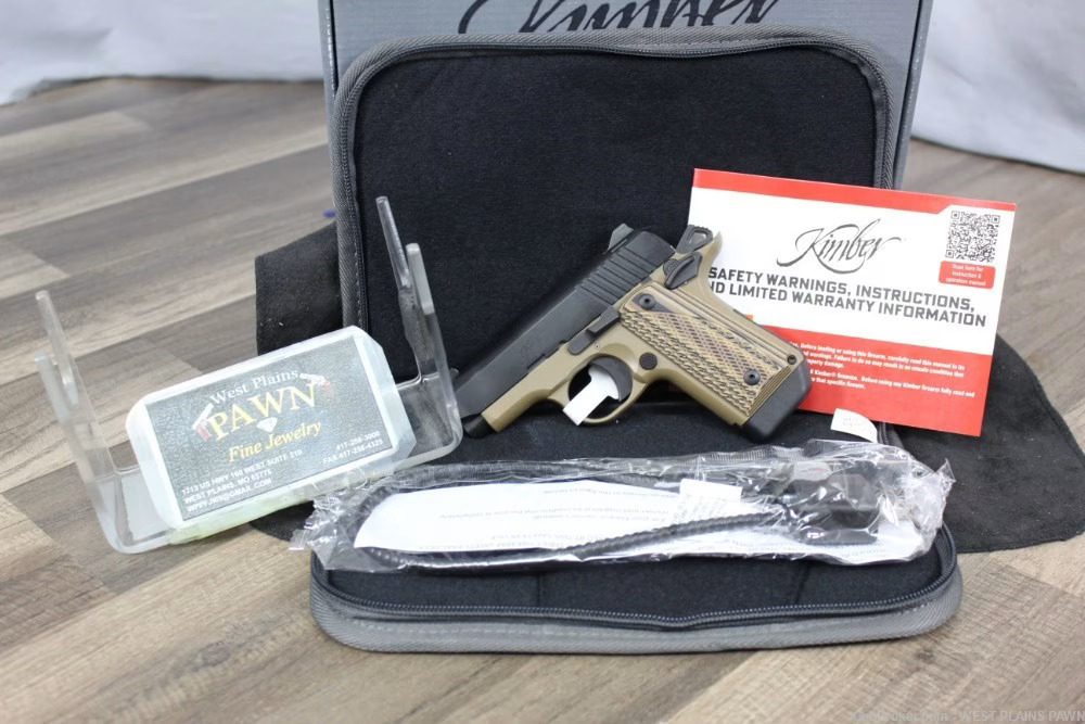 NIB Kimber Micro SEMI AUTO 380 ACP, 2.75" , 7+1 3300208-img-2