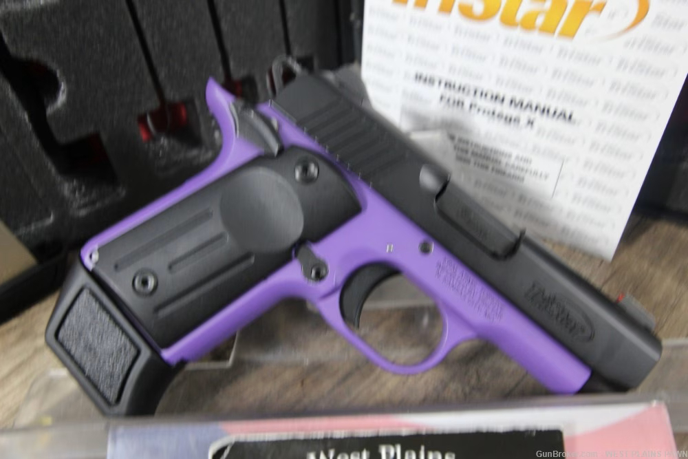 NIB TRISTAR PROTEGE X 9MM SEMI AUTO 3.2" , 7+1 PURPLE 85720-img-2