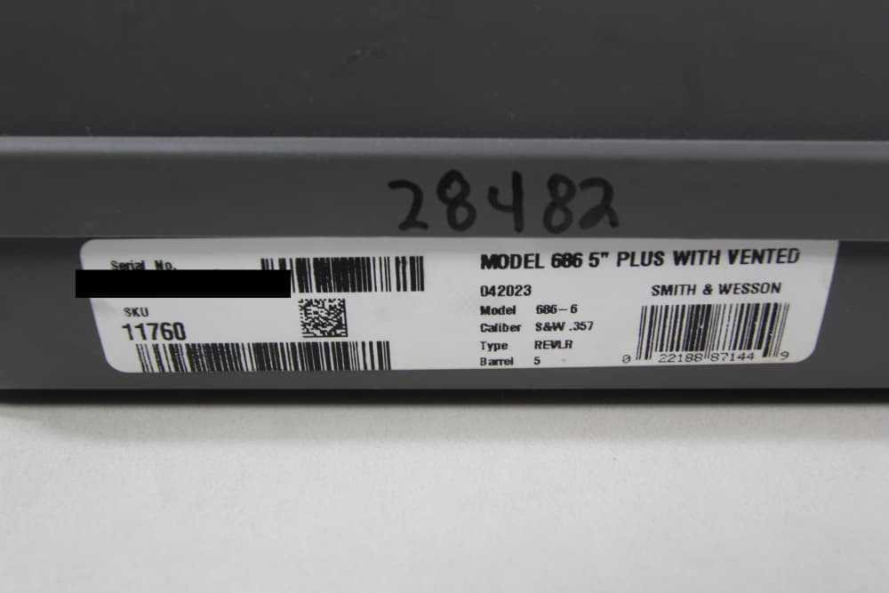 LNIB VERY NICE SMITH AND WESSON 686-6 PC 357 MAG REVOLVER 5", 7 RD 11760-img-12