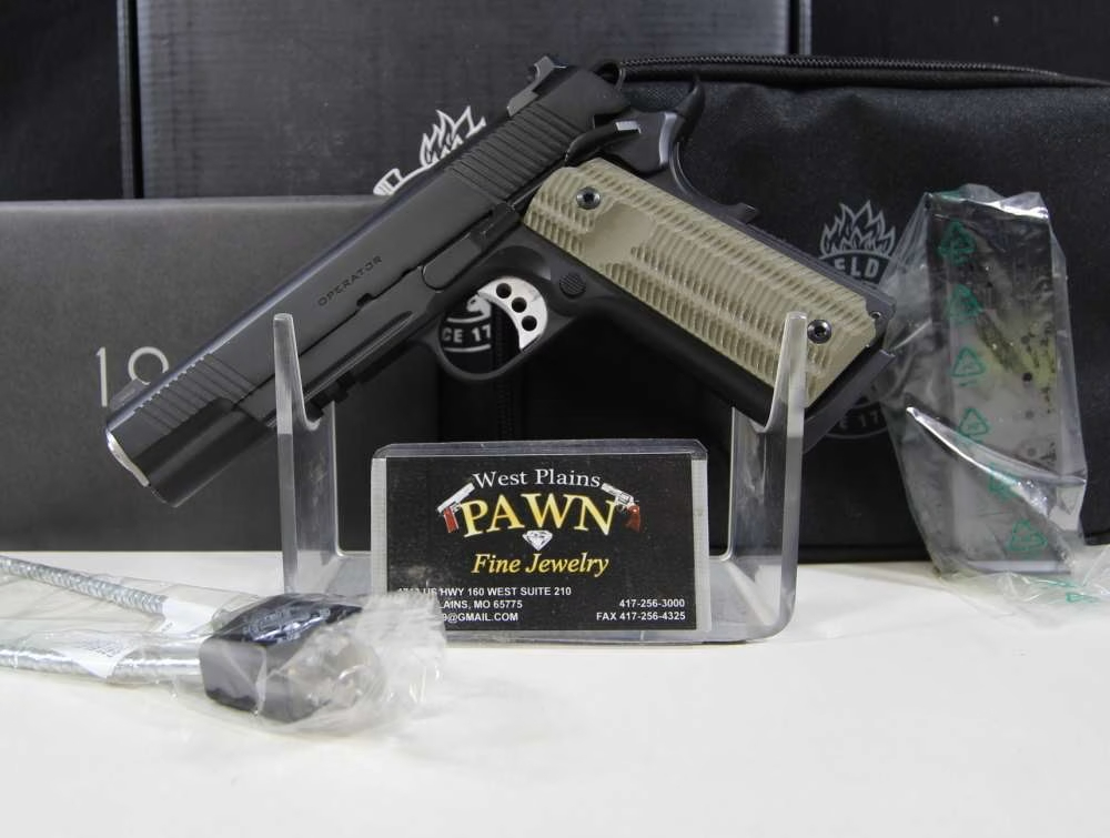NIB SPRINGFIELD OPERATOR 1911 SEMI AUTO PISTOL 45ACP 5", 8+1 RND P09230-img-0