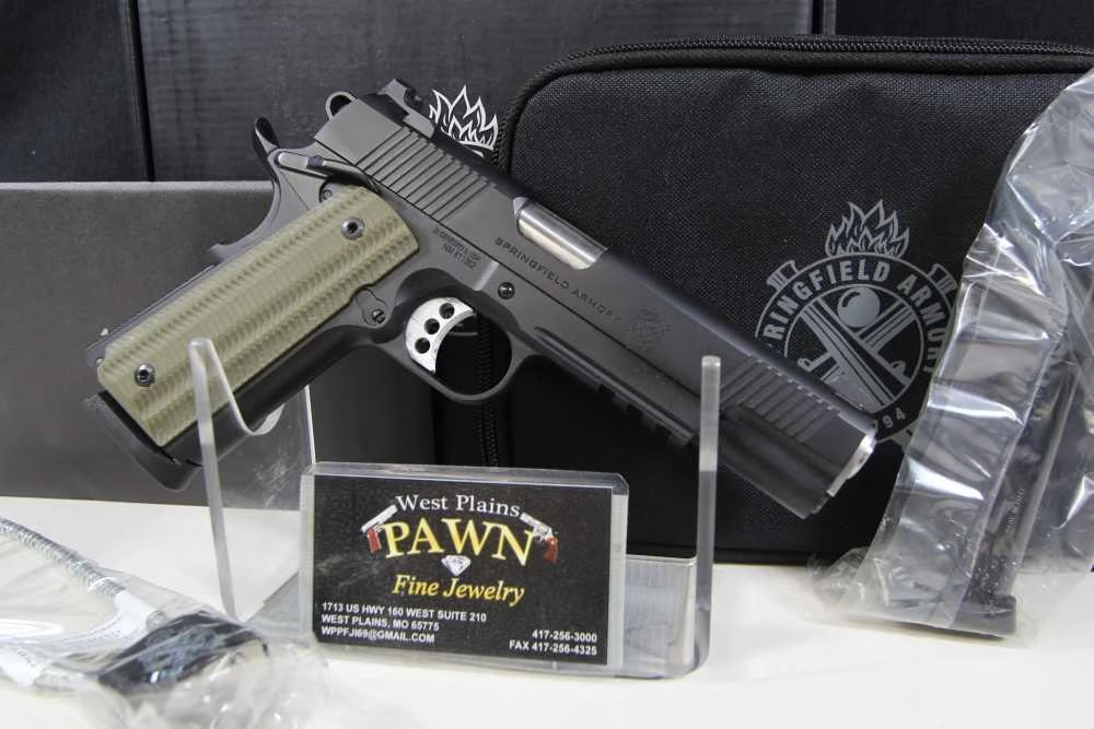 NIB SPRINGFIELD OPERATOR 1911 SEMI AUTO PISTOL 45ACP 5", 8+1 RND P09230-img-1