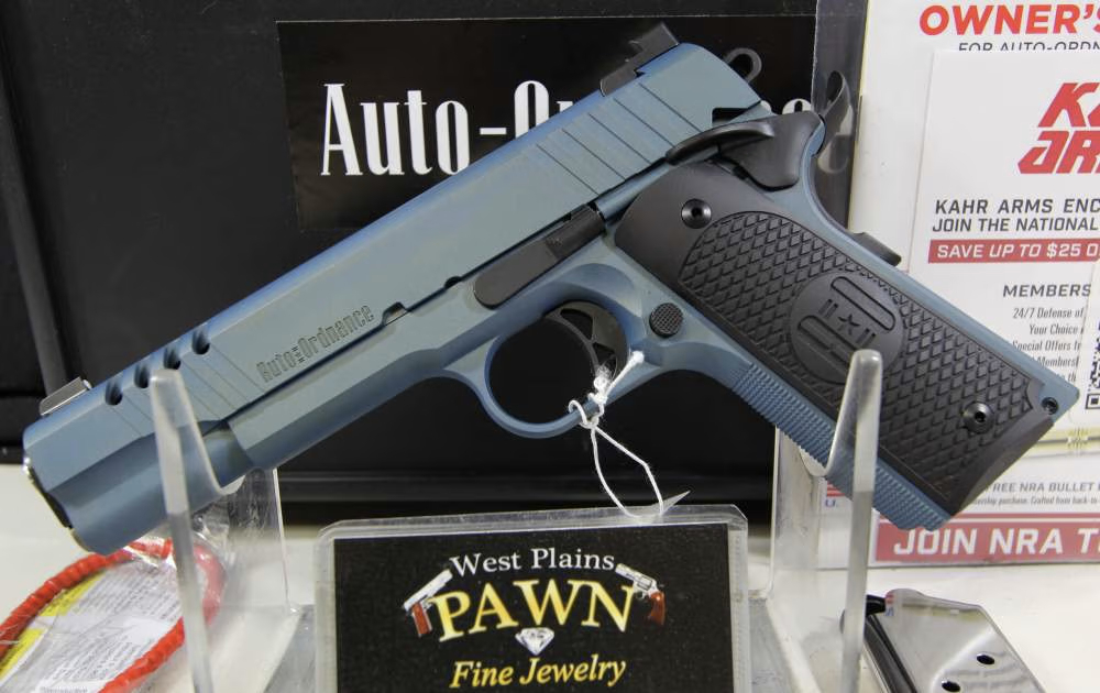 NIB AUTO ORDNANCE 1911 NORTHERN LIGHTS SEMI AUTO , 45 ACP 5", 7+1,1911TCAC7-img-2