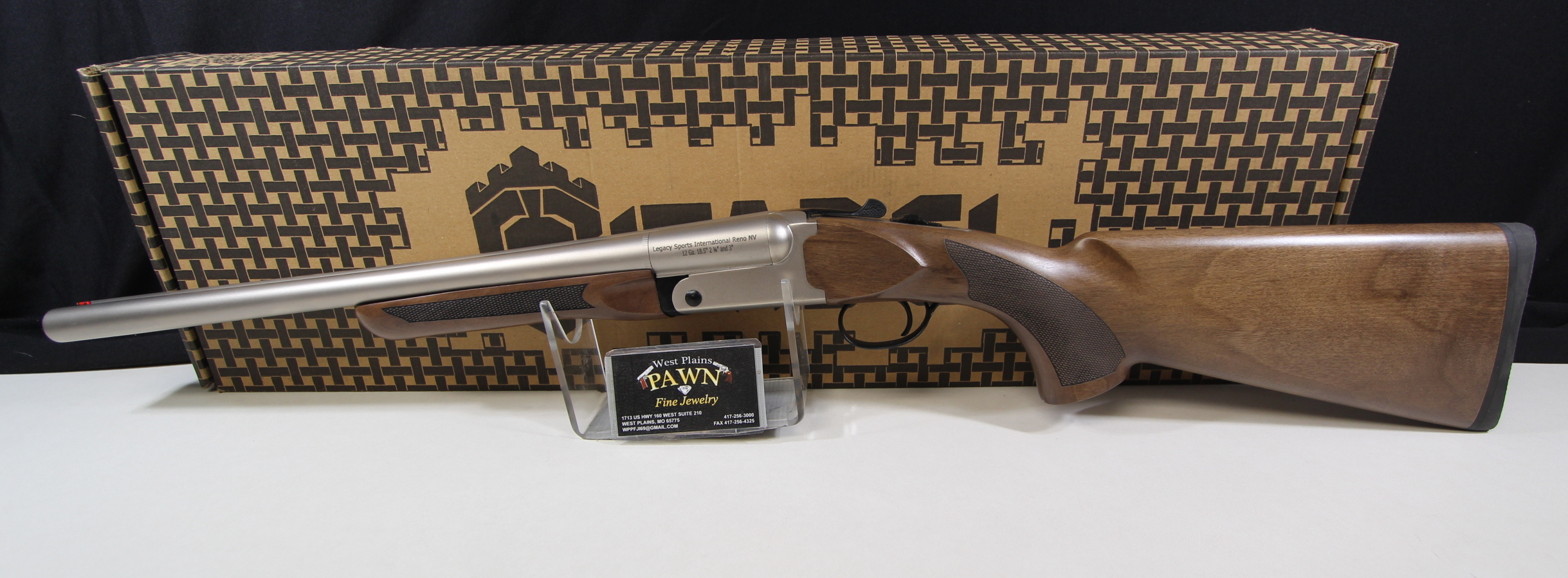 NIB CITDEL BOSS SS COACH SXS SHOTGUN, 12GA, 18.5" BRLS CITSBS1218NKL-img-4