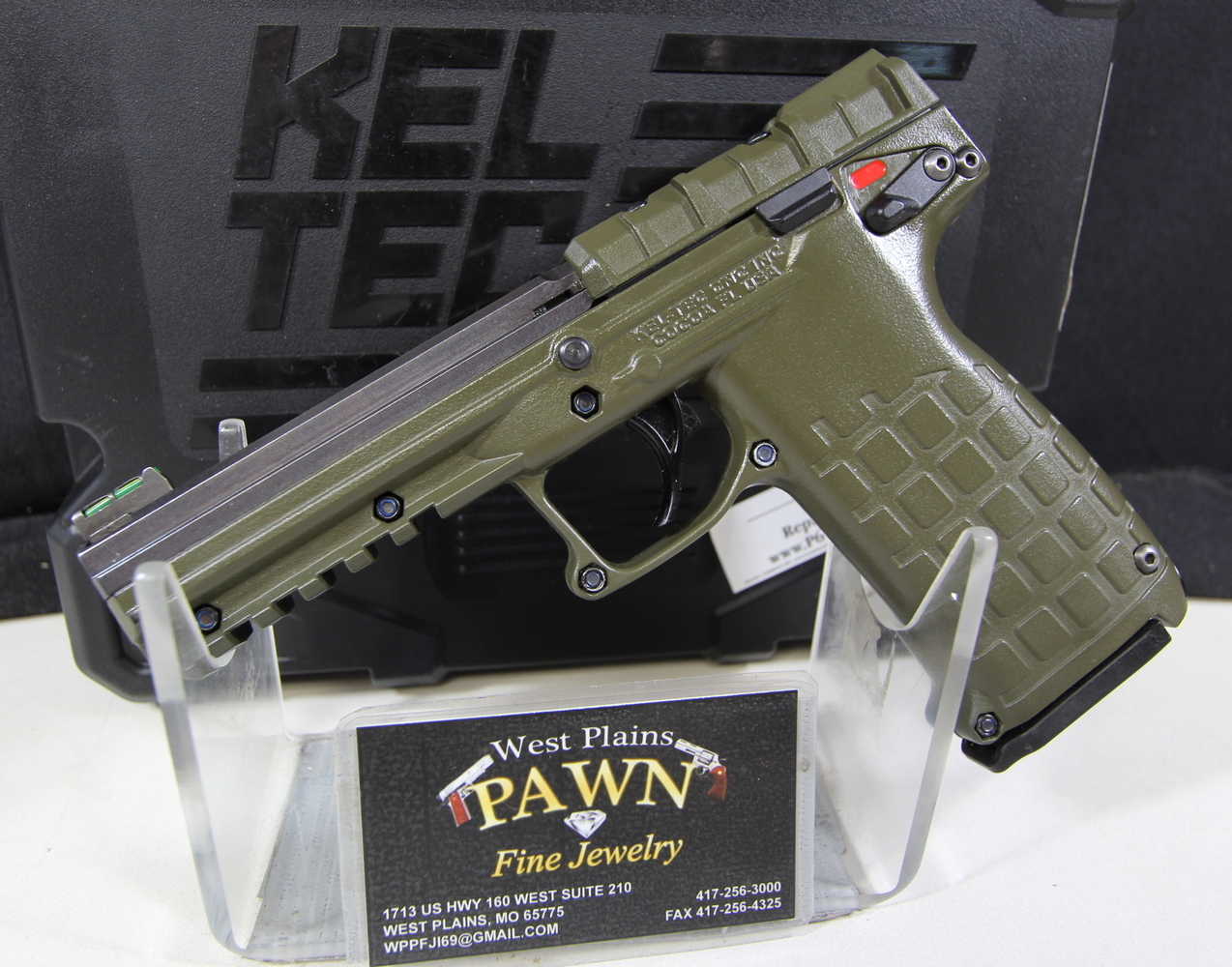  KEL-TEC PMR-30 SEMI AUTO .22 WMR PISTOL 4IN 30+1 PMR30BGRN OD Green-img-1